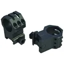 WEAVER Tactical 6 Hole 30mm High Scope Rings (99694) - Weaver