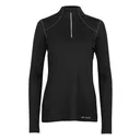 HOT CHILLYS Women's Clima-Tek Black Zip-T Top (HC5610-101) - Hot Chillys