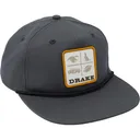 DRAKE X Lost Hat DDTF Goat Rope Gunmetal/Black OSFM Cap (DH4201-GMB) - Drake