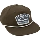 DRAKE X Lost Hat Patch Goat Rope Roux/Light Khaki OSFM Cap (DH4202-RXK) - Drake