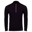 HOT CHILLYS Men's Clima-Tek Black Zip-T Top (HC5609-101) - Hot Chillys