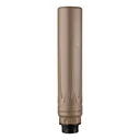 DEAD AIR ARMAMENT Nomad LTi XC 7.62mm FDE Silencer with Xeno Adapter and 5/8x24 Omni Brake (NOMADLTIXCXENOFDE) - Dead Air Silencers