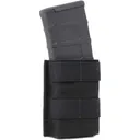 ESSTAC Single 5.56 Midlength KYWI 2x Fight Light Malice Black Pouch with Webbing (556.S.M-2xFLM-BLK) - Esstac