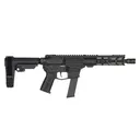 CMMG Banshee MkGs .40 S&W 8in 22rd Armor Black Semi-Automatic AR Pistol (40A330F-AB) - Cmmg