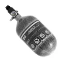 HK ARMY AeroLite 68ci/4500psi Clear Carbon Fiber Air System Tank (52000301) - Hk Army