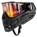 HK ARMY HSTL Skull Death Black Paintball Goggle/Airsoft Mask with Fire Thermal Lens (77100350) - Hk Army