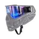 HK ARMY HSTL Skull Crypt Grey Paintball Goggle/Airsoft Mask with Ice Thermal Lens (77100353) - Hk Army