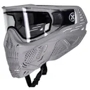 HK ARMY HSTL Skull Grey Paintball Goggle/Airsoft Mask with Clear Thermal Lens (77100203) - Hk Army
