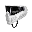HK ARMY HSTL Skull Ghost White Paintball Goggle/Airsoft Mask with Smoke Thermal Lens (77100303) - Hk Army
