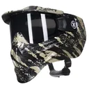 HK ARMY HSTL ?Fracture Black/Tan Paintball Mask with Smoke Thermal Lens (77100008) - Hk Army