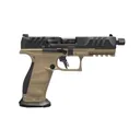 WALTHER PDP Pro SD Full Size 9mm 5.1in 18rd Two-Tone Tan OR Semi-Auto Pistol (2876582) - Walther