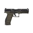 WALTHER PDP Full Size 9mm 5in Two-Tone Green Frame Optic Ready Semi-Auto Pistol (2858398) - Walther