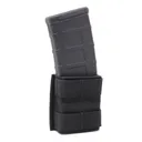 ESSTAC Single 5.56 Black Shorty KYWI Pouch w/ Webbing, 2x Fight Light Malice Attachment (556.S.S-2xFLM-BLK) - Esstac