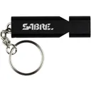 SABRE Emergency Safety Whistle with Key Ring and Detachable Lanyard (WSTL-02) - Sabre
