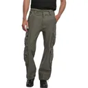 BRANDIT INDIVIDUAL WEAR Men's Authentic Olive Cargo Pants (1003-15001) - Brandit Individual Wear