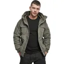 BRANDIT INDIVIDUAL WEAR Men's Hooded Olive Short Jacket (3107-15001) - Brandit Individual Wear