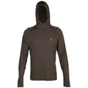 BROWNING Men's Merino Hooded Major Brown Shirt (301092980) - Browning