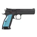 CZ TS2 9mm Luger 5.28in 10rd Black/Blue Pistol (01220) - Cz