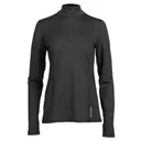 HOT CHILLYS Women's Micro-Elite Chamois Zip-T Shirt (HC9730) - Hot Chillys
