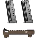 MAGNUM RESEARCH .44 Magnum 6in Burnt Bronze Cerakote Conversion Kit w/ Integral Muzzle Brake Fits Desert Eagle (BMCP446BBIMB) - Magnum Research