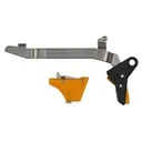 TIMNEY TRIGGERS Alpha Glock 3-4 - Large-Orange Trigger (TIMN-AG-3-4-Large-Orange) - Timney Triggers