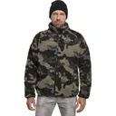 BRANDIT INDIVIDUAL WEAR Men's Fleece Full Zip Dark Camo Jacket (5021-12004) - Brandit Individual Wear