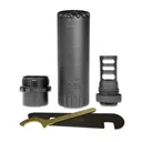 YANKEE HILL MACHINE CO Turbo K-RB 5.56 NATO Black Steel Suppressor w/ 1/2-28 Flash Hider (YHM-2180-28) - Yankee Hill Machine Co