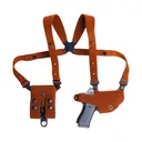 GALCO Classic Lite 2.0 Right Hand Natural Tan Shoulder System For Glock 43 (AUTOS) - Galco