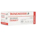 WINCHESTER AMMO Super-Target 20Ga 7/8oz 2.75in #8 100rd Box Shotshells (TRGT208VP) - Winchester Ammo