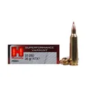 HORNADY Superformance Varmint 22-250 Rem. 35 Grain NTX Ammo, 20 Round Box (8334) - Hornady
