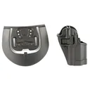 BLACKHAWK SERPA CQC Concealment Holster with Belt and Paddle Attachment, Fits HK VP9/40, Right Hand, Matte Black 410579BK-R - Blackhawk!