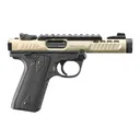 RUGER Mark IV 22/45 Lite 22LR 4.4in 2x 10rd Mags Champagne Anodized Rimfire Pistol (43955) - Ruger