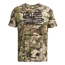 UNDER ARMOUR Men's Freedom Camo UA Barren Camo/Black T-Shirt (1382974-989) - Under Armour