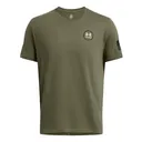 UNDER ARMOUR Men's Freedom Mission Made Marine OD Green/Black T-Shirt (1382996-390) - Under Armour