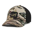 UNDER ARMOUR Men's Hunt UA Barren Camo/Black/Bayou Trucker Hat (1386655-989-OSFM) - Under Armour