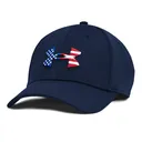 UNDER ARMOUR Men's Freedom Academy/Black/White Blitzing Hat (1362236-408) - Under Armour