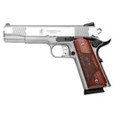 S&W 1911 E Series 45 ACP 5in 8rd Satin Stainless Semi-Automatic Pistol (108482) - Smith & Wesson