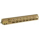 GEISSELE AUTOMATICS Super Modular MK18 16.5in Desert Dirt Color M-LOK Arca-Swiss Rail Handguard (05-791S) - Geissele Automatics