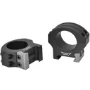 WARNE HyperLite 1in Black Low Matte Scope Rings (8500M) - Warne