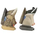 AVERY GHG Hunter Series Over-Size Mallard Butt-Up Feeder Decoys, 2-Pack (71000) - Avery