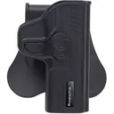 BULLDOG CASES Rapid Release RH Polymer Holster w/ Paddle Fits Compact 1911 Style Autos (RR-1911C) - Bulldog Cases