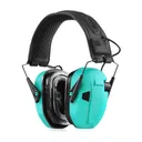 SAVIOR EQUIPMENT Apollo Electronic Ear Protection Savior Teal Earmuffs (EM-APOLLO-TE) - Savior Equipment