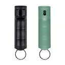 SABRE Flip Top Black/Sage Green Pepper Gel with Snap Clip (F15-BKSGG-04) - Sabre