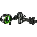CUSTOM BOW EQUIPMENT Trek Pro 1-Pin .010in Fiber RH Bow Sight (CBE-TKP-1-RH-10) - Custom Bow Equipment