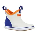 XTRATUF Big Kids ADB 6in White Multi/Blue Ankle Deck Boots (XKAB100Y) - Xtratuf