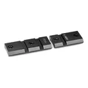 WARNE Maxima Sauer 90/200 2-Piece Weaver Style Matte Scope Base (M902/898M) - Warne Scope Mounts