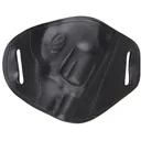 BULLDOG CASES Right Hand Black Belt Slide Holster For Small Frame S&W J/85 (MLB-RS) - Bulldog Cases