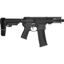 CMMG Banshee Mk4 .22LR 4.5in 25rd Armor Black Pistol w/ Ripbrace (22AC60F-AB) - Cmmg