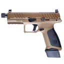 BERETTA APX-A1 Full Size Tactical 9x19mm 4.8in 21rd Threaded FDE Semi-Auto Defense Pistol (JAXA1F921TACFDE) - Beretta