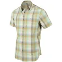 BERETTA Men's Hovis Flex Green/Light Green Check Short Sleeve Shirt (LU302T233407X8) - Beretta